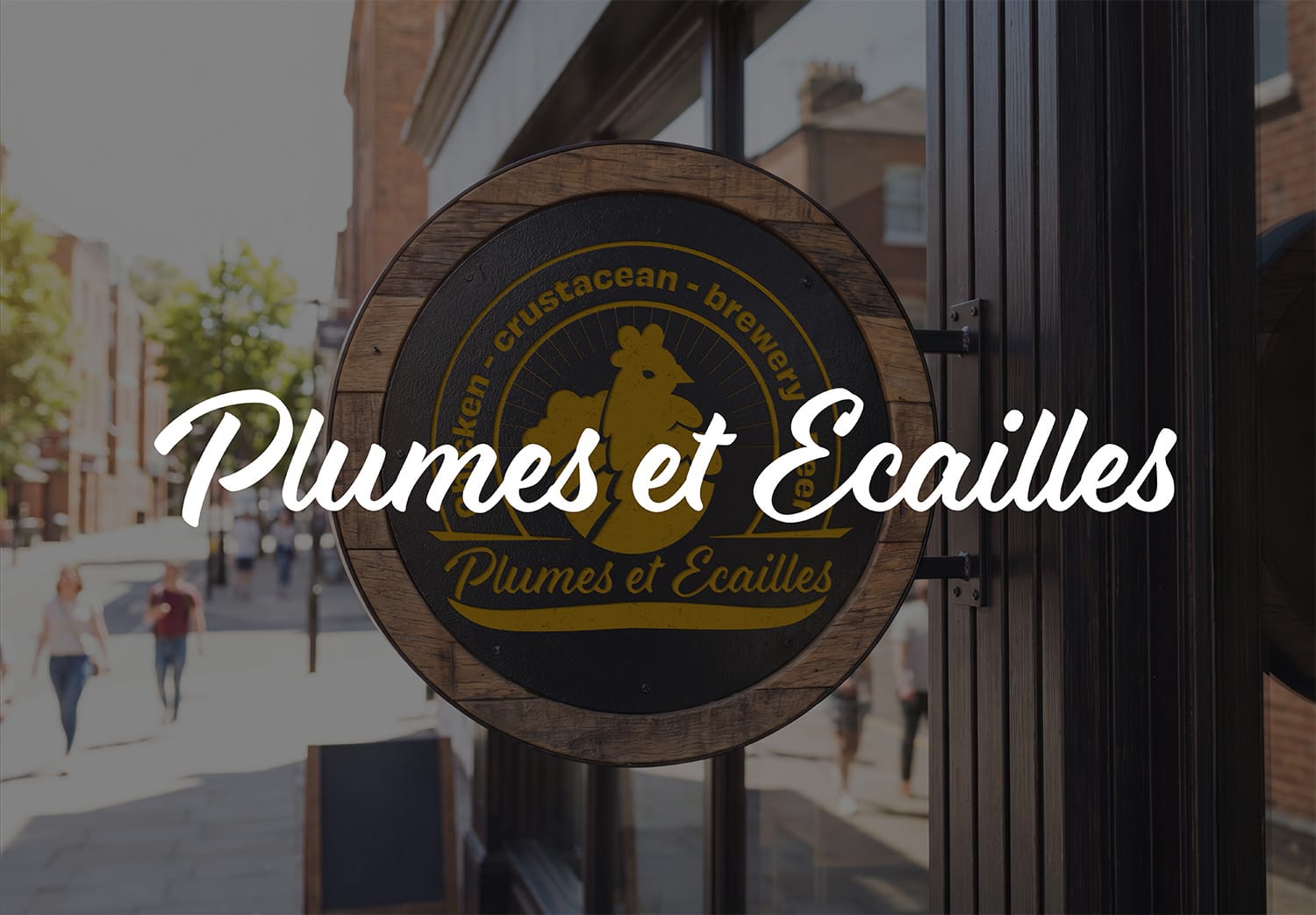Plumes et Écailles, Logo par Zoé Regniers
